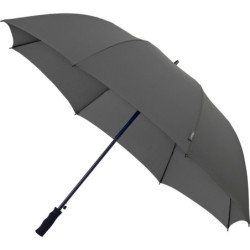 Long parapluie Falcone uni poignée droite - couleur Marine