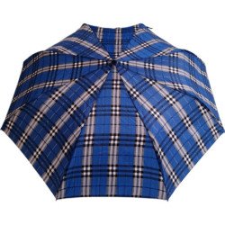 Parfi lance sa collection de parapluie moyen nommée Kapria - couleur Tartanbleu