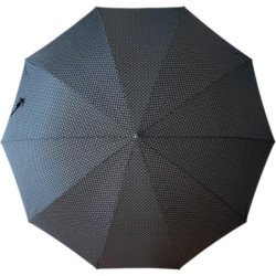Long parapluie Pierre Cardin motifs assortis - couleur Noir