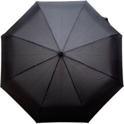 Parapluie de poche Pierre Cardin à motif poignée bicolo - couleur Ligne Gris