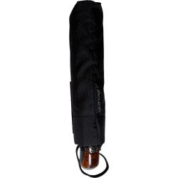 Parapluie de poche Pierre Cardin à motif poignée bicolo - couleur Noir