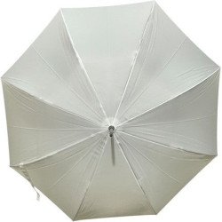 Plic Ploc - long parapluie canne - blanc